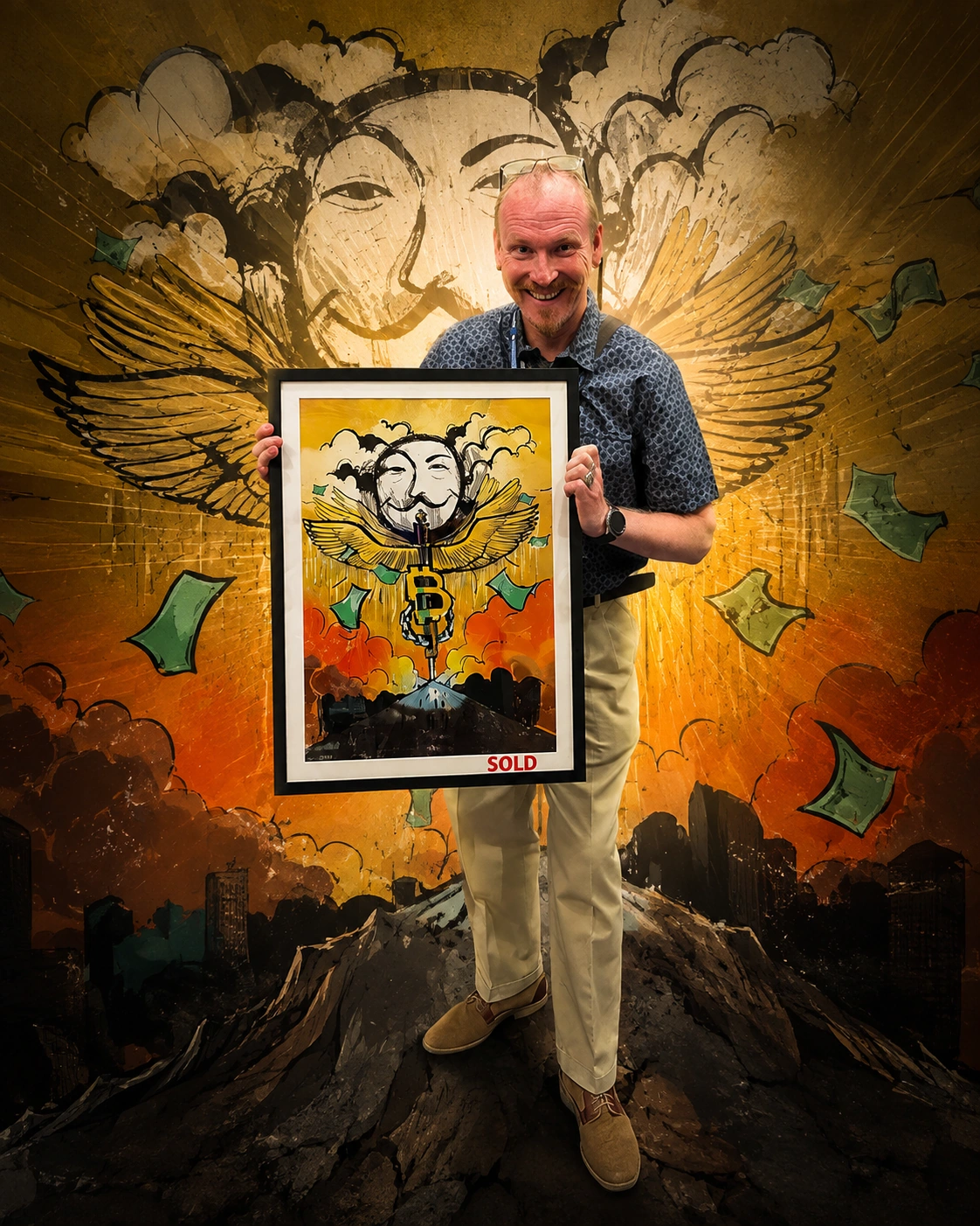 "THE WINGS OF TRUST" Limited Edition – X/12