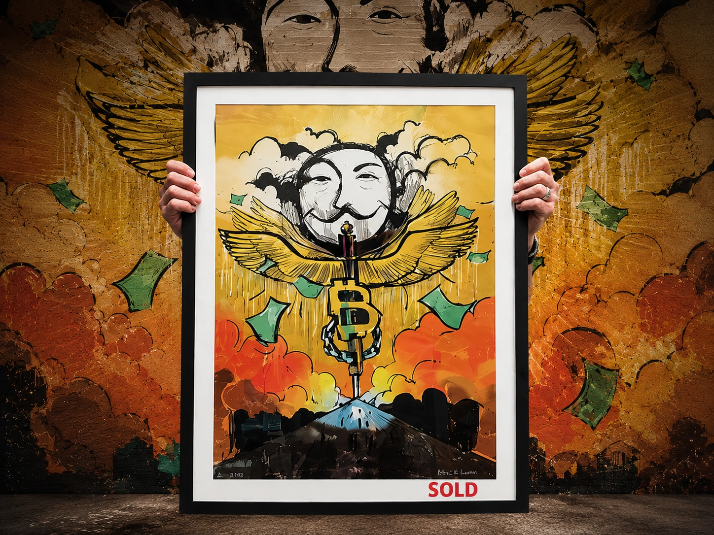 "THE WINGS OF TRUST" Limited Edition – X/12 - Image 2