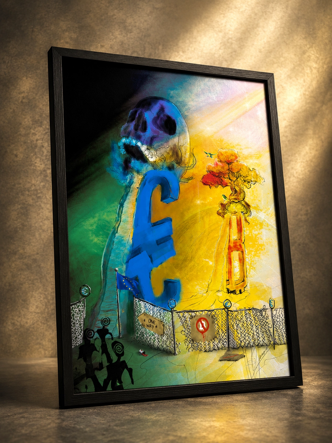 "CHOOSING DESTINY: FIAT OR BITCOIN?" Limited Edition – X/12