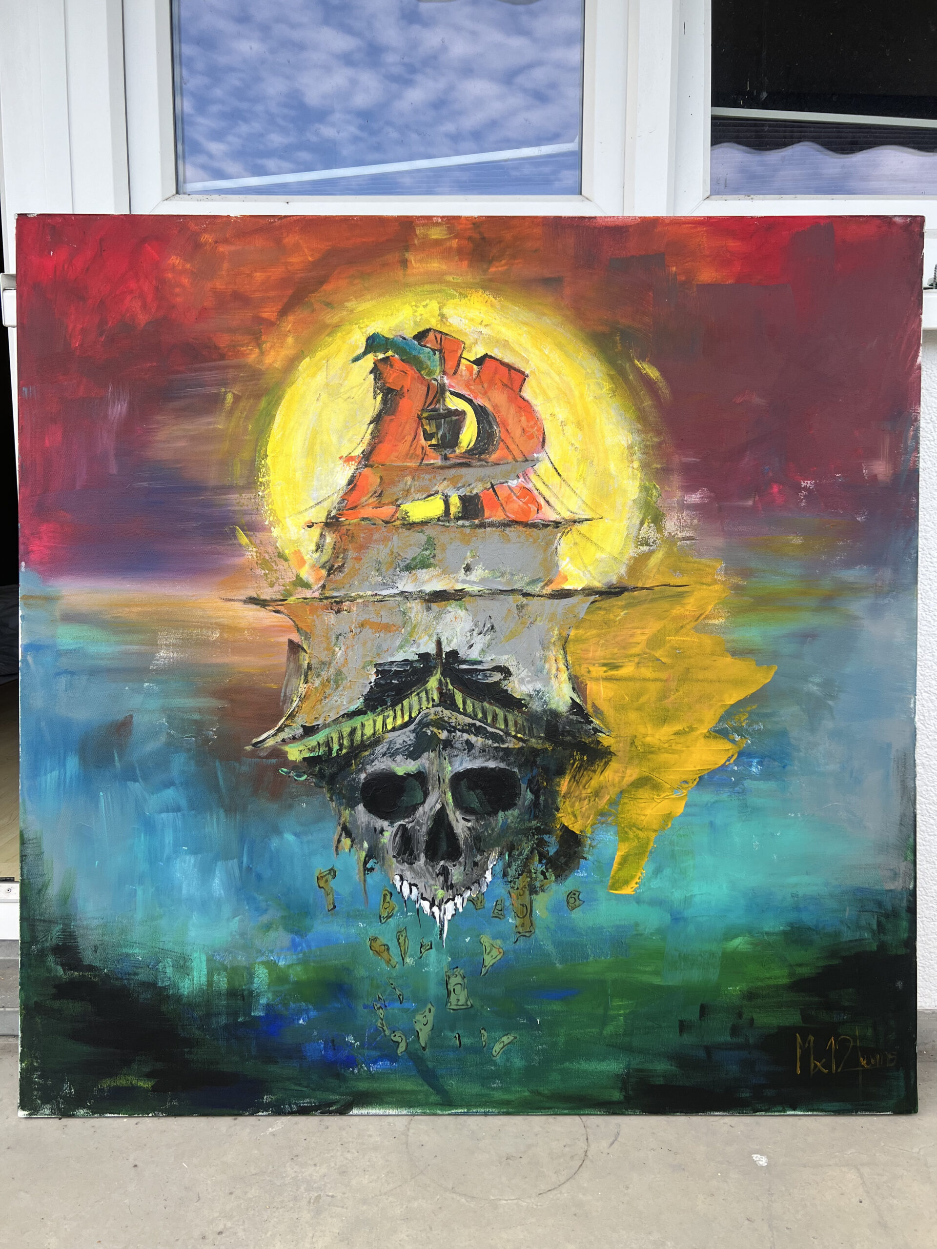 “BITCOIN RADIANCE!” ORIGINAL - Image 2