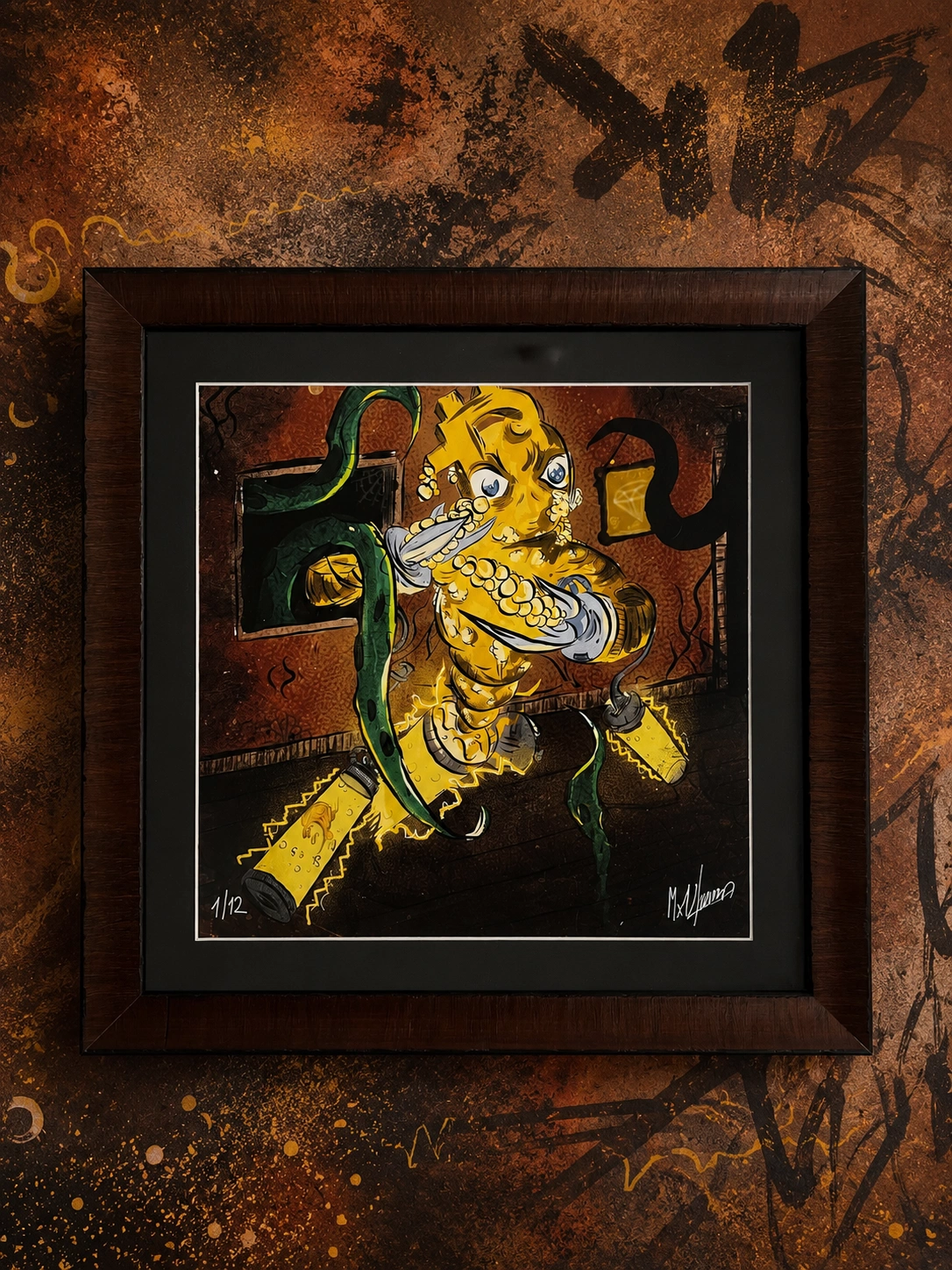 "BITCOIN PHANTOM" Limited Edition - X/12 UNFRAMED