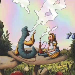 "HASH RATE!" (21 of 21) UNFRAMED