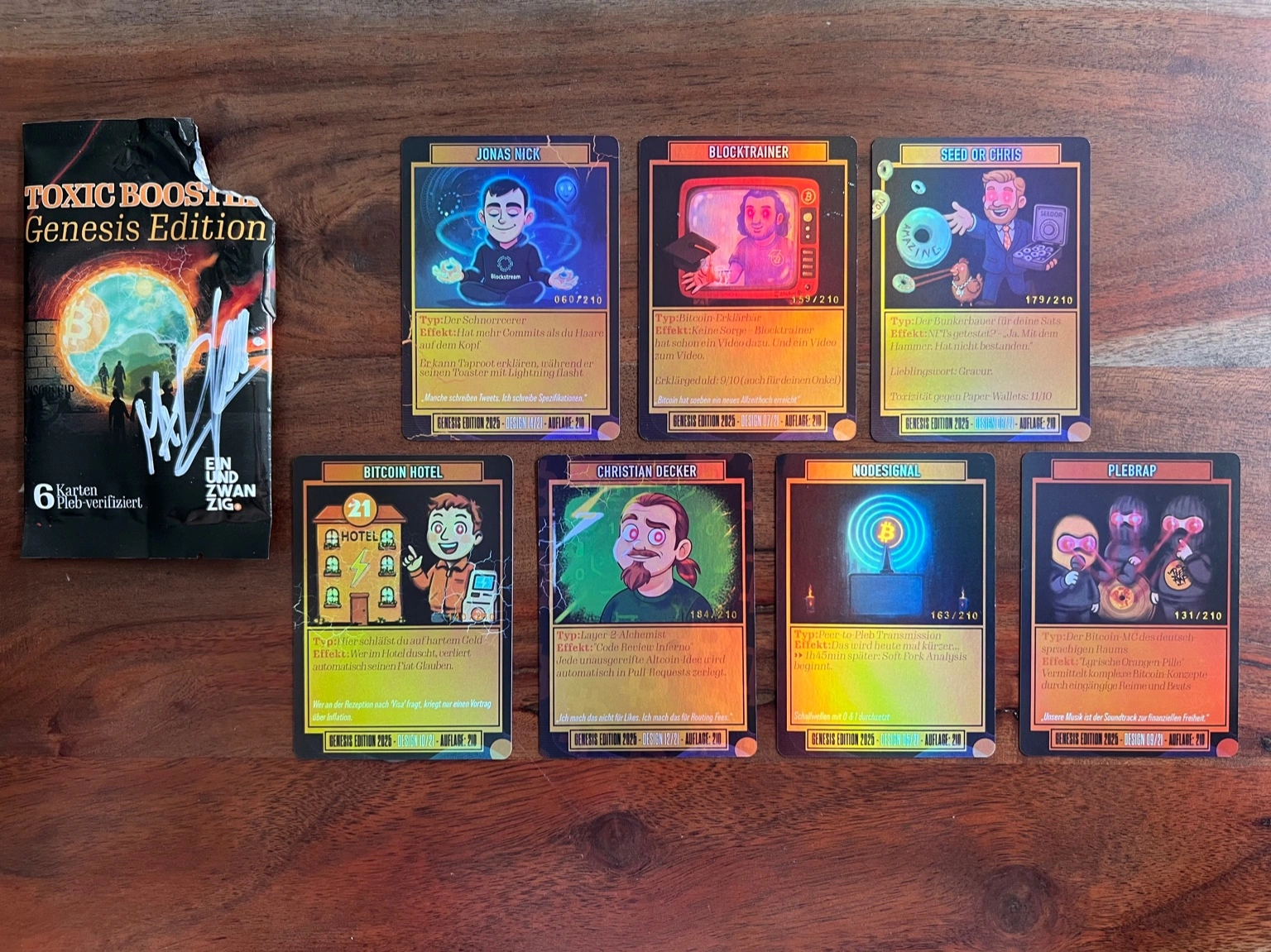 "TRADING CARD ARTWORK!" Limited Edition – X/21 - Image 3