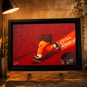 "RUNNING BITCOIN!" Limited Edition – X/21