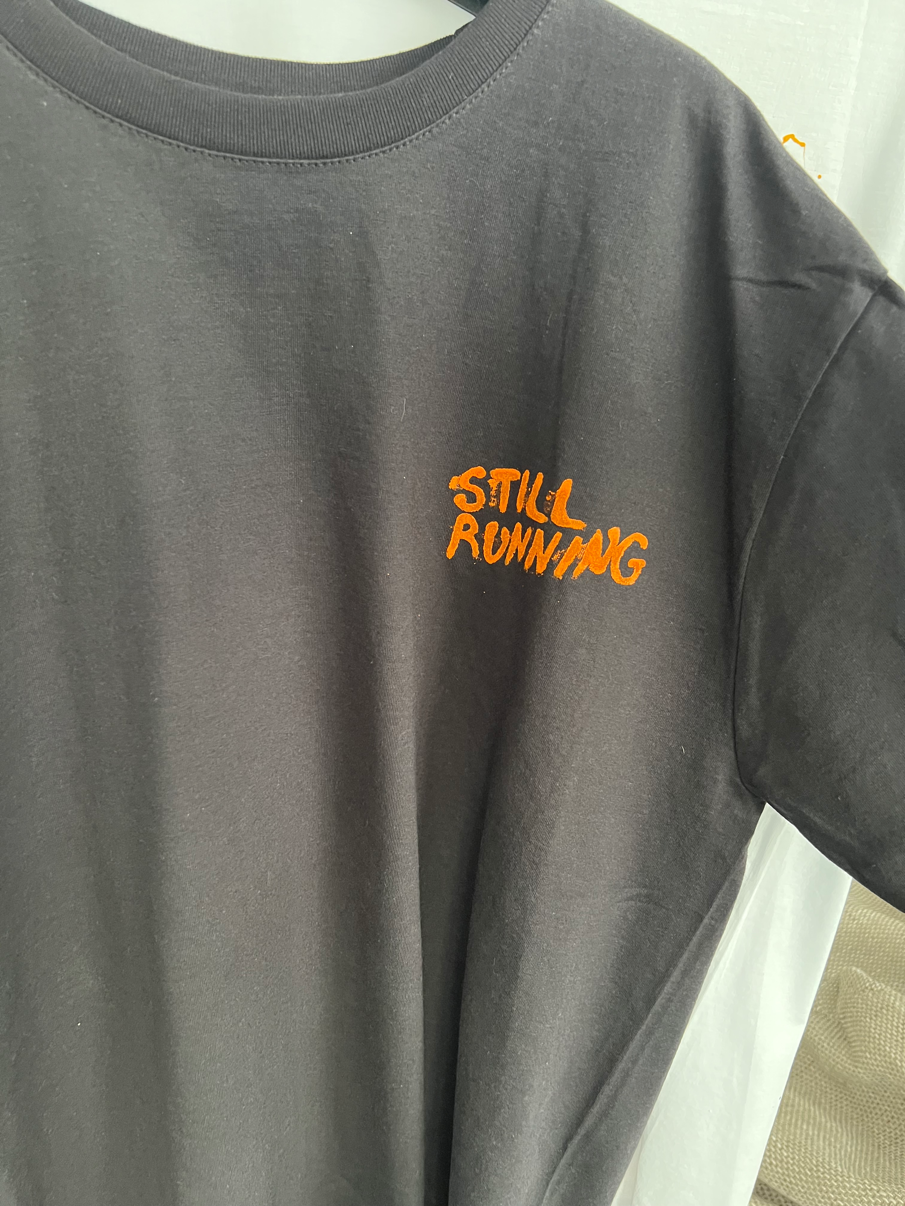 Still Running Black back