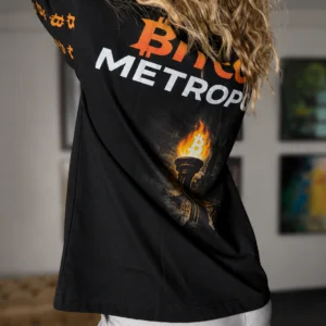 Bitcoin Metropole – First Drop T-Shirt (Complex Design)