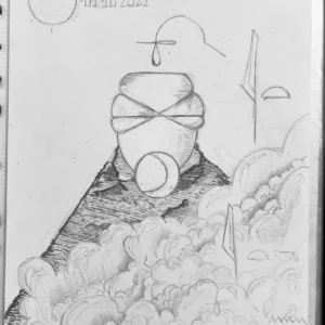 “Discovery” – Hospital Sketch (1/1 Original)